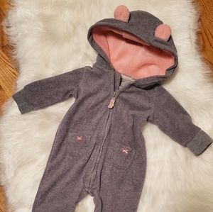 🦄Carter's fleece one piece